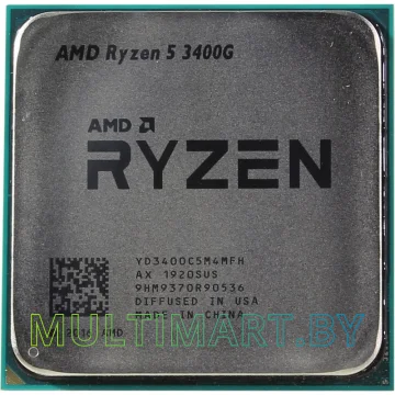 Процессор AMD Ryzen 5 3400G